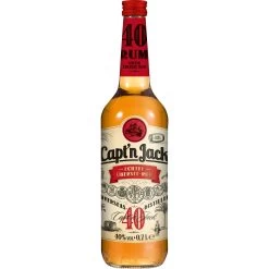 Capt'n Jack Rum 40,0 % Vol 0,7 Liter