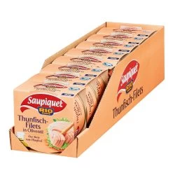 Saupiquet Thunfischfilet In Olivenöl 185 G, 8er Pack
