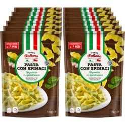 Mondo Italiano Pasta Con Spinaci 170 G, 12er Pack