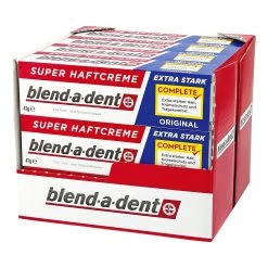 Blend-a-dent Super-Haftcreme Extra Stark 47 G, 12er Pack