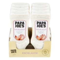 Papa Joes Knoblauch Sauce 300 Ml, 8er Pack