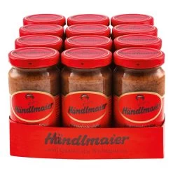 Händlmaier Süßer Hausmachersenf 200 Ml, 12er Pack