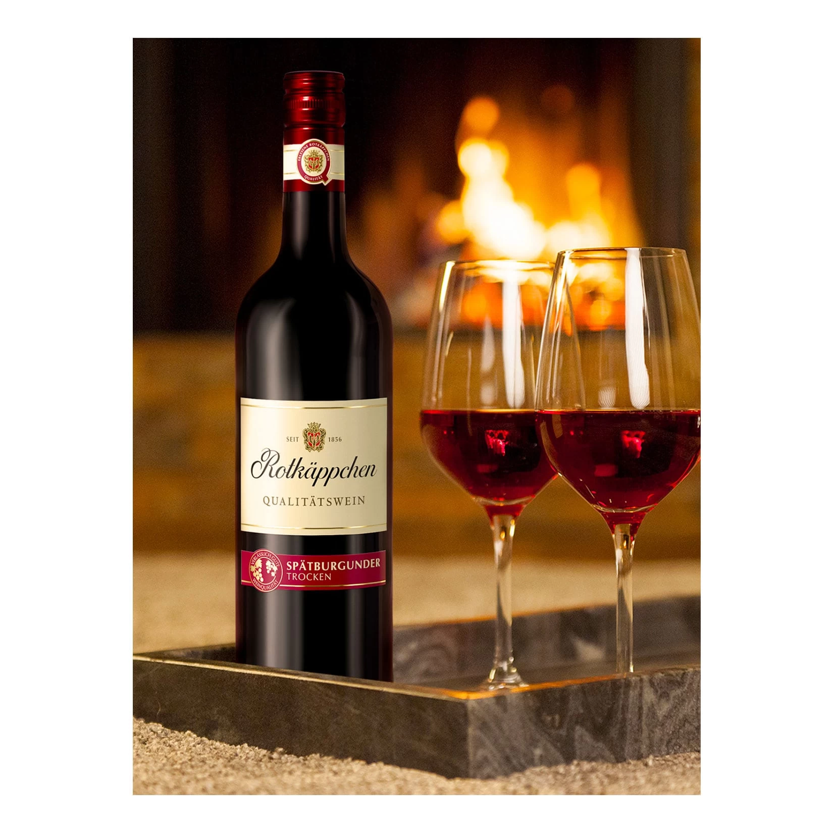 Rotkäppchen Spätburgunder Rot Qualitätswein 12,0 % Vol 0,75 Liter – Bild 2