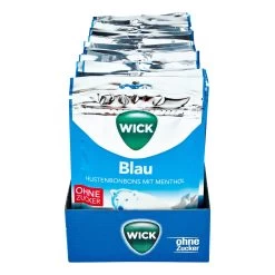 WICK Hustenbonbons Ohne Zucker 72 G, 20er Pack