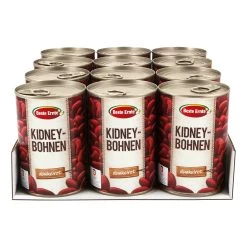 Beste Ernte Kidneybohnen 255 G, 12er Pack