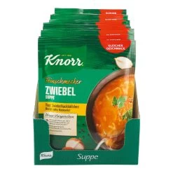 Knorr Feinschmecker Zwiebelsuppe Ergibt 0,75 Liter, 14er Pack