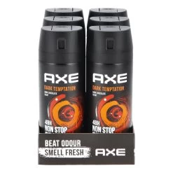 Axe Bodyspray Dark Temptation 150 Ml, 6er Pack