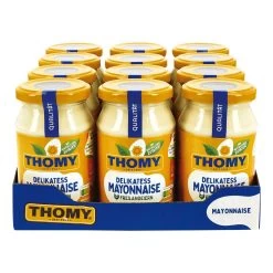 Thomy Delikatess Mayonnaise 250 Ml, 12er Pack