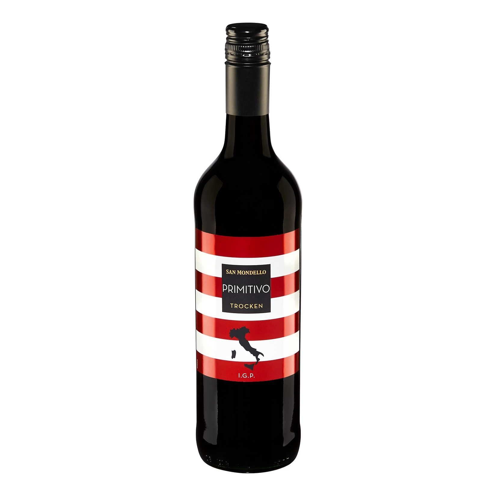 San Mondello Primitivo IGT 12,5 % Vol 0,75 Liter