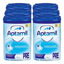 Aptamil Anfangsmilch Pre 800 G, 6er Pack