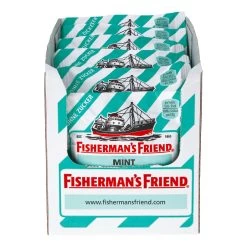 Fishermans, Ohne Zucker Fishermans Friend Mint 25 G, 24er Pack