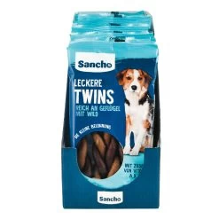 Sancho Hundesnack Twins 100 G, 22er Pack