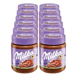 Milka Haselnusscreme 350 G, 12er Pack