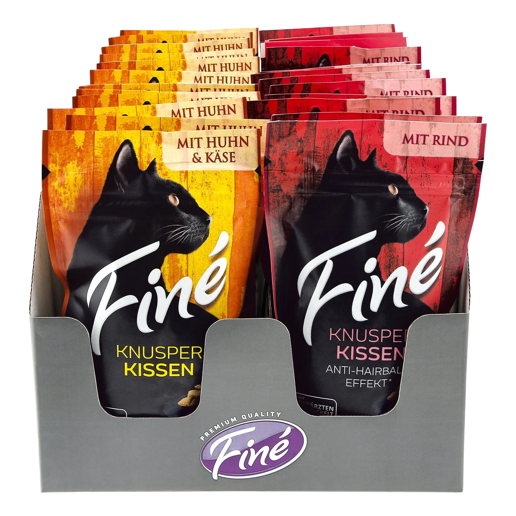 Finé Knusperkissen 60 G, Verschiedene Sorten, 24er Pack