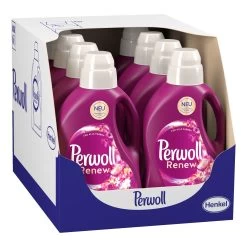 Perwoll Renew Colorwaschmittel Blütenrausch 24 WL, 8er Pack