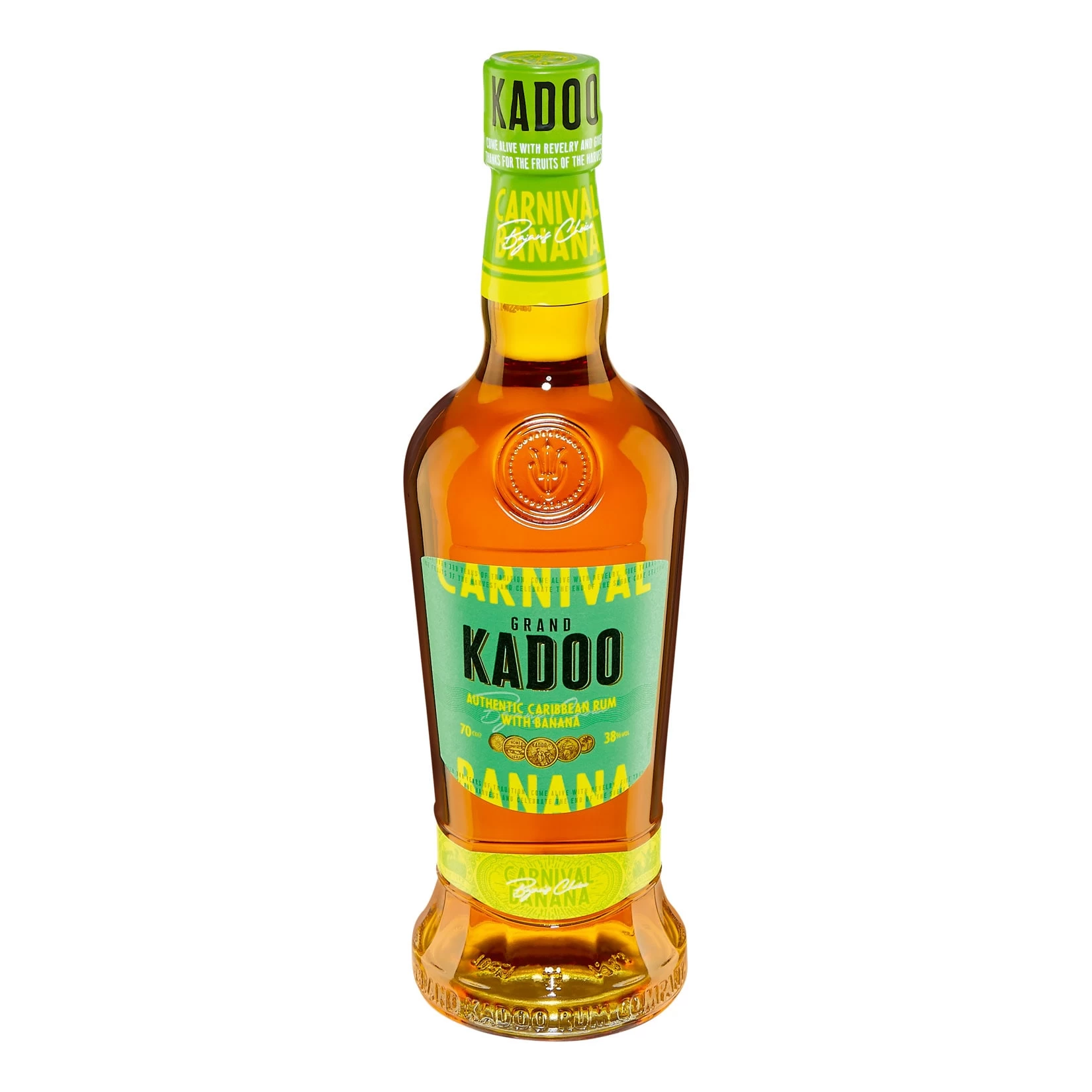 Grand Kadoo Banana Rum 38,0 % Vol 0,7 Liter