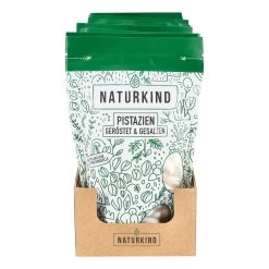 NATURKIND Bio Pistazien 150 G, 8er Pack
