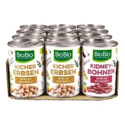 BioBio Hülsenfrüchte 265 G, Verschiedene Sorten, 12er Pack