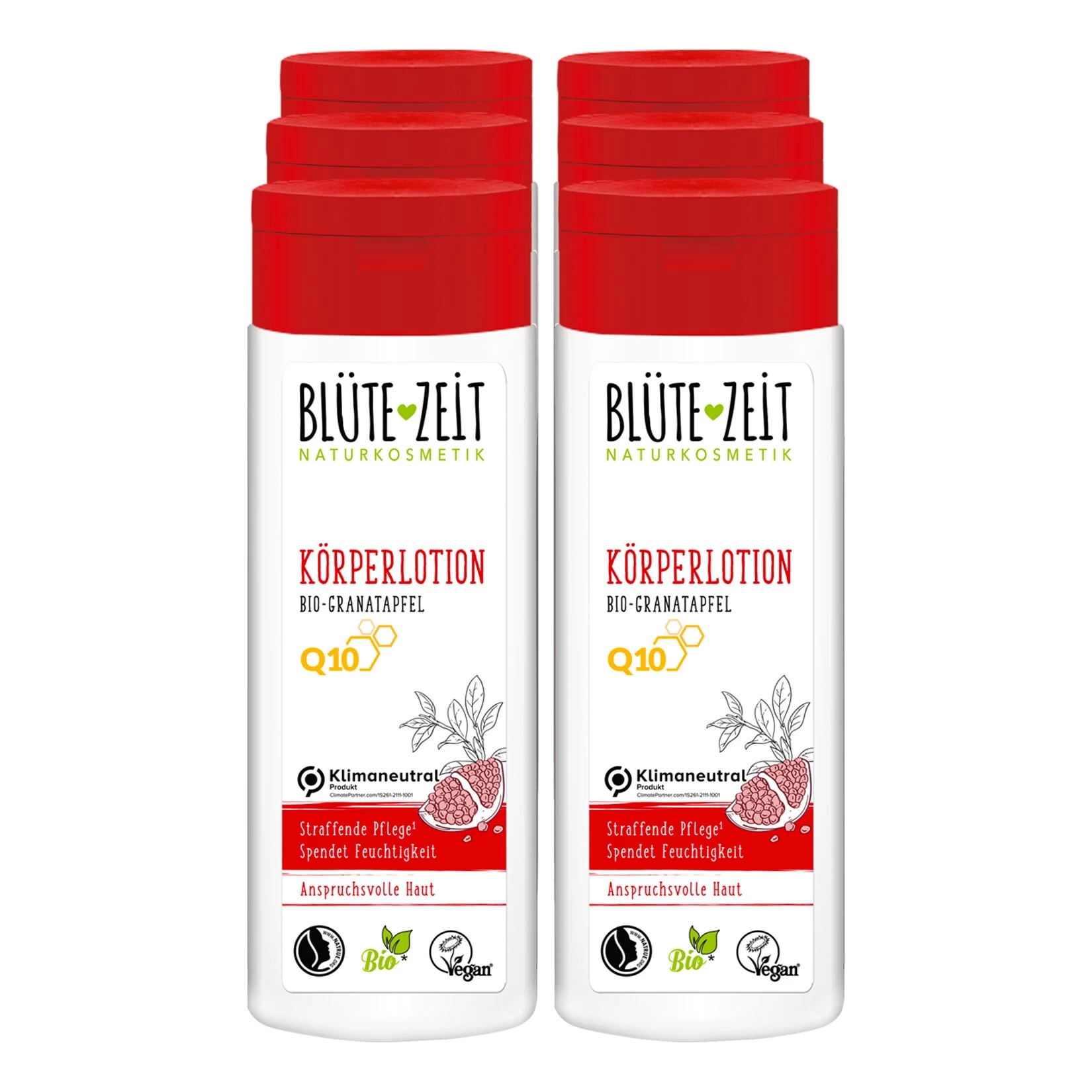 BLÜTE-ZEIT Körperlotion Q10 250 Ml, 6er Pack
