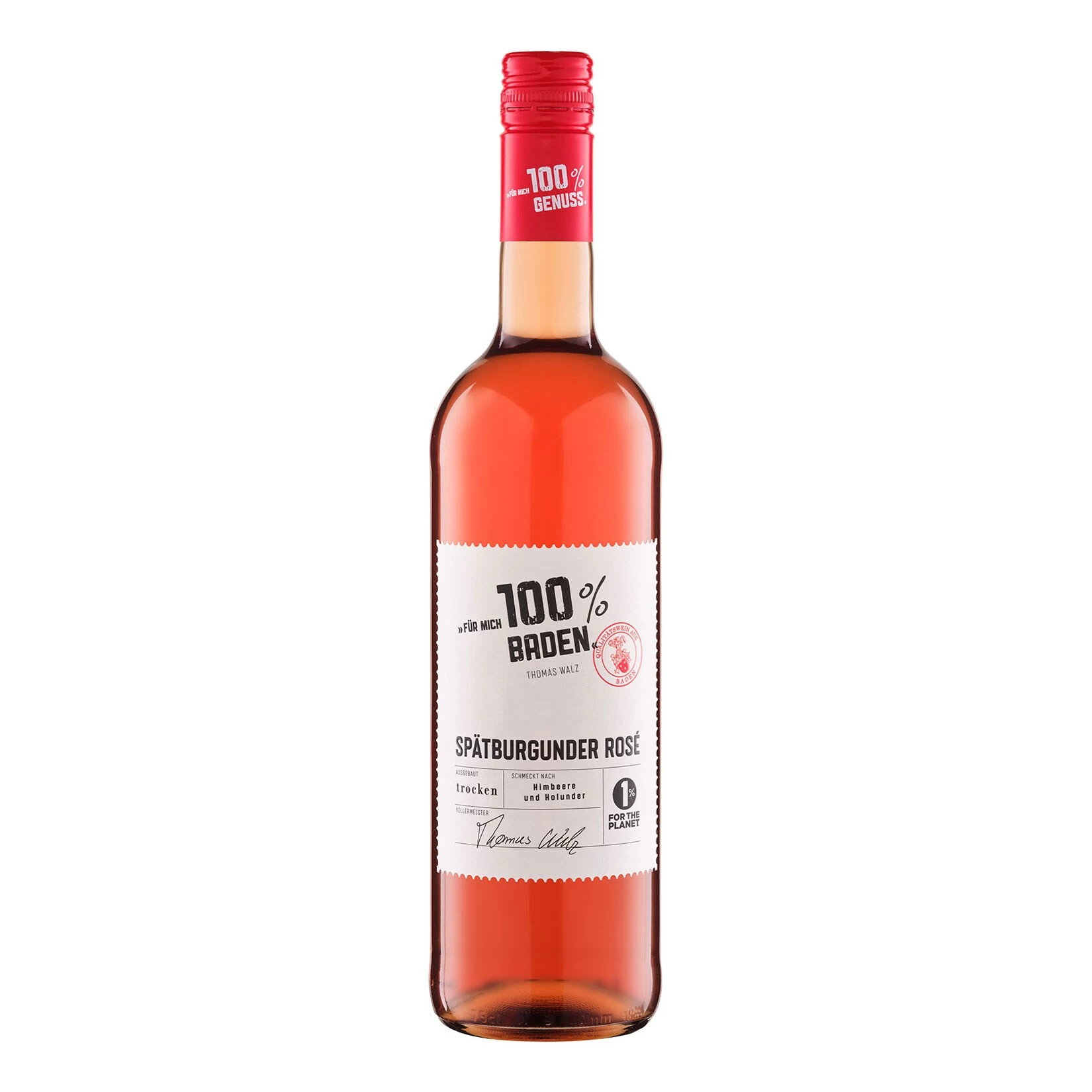 Für Mich 100% Baden Spätburgunder Rosé 12,5 % Vol 0,75 Liter