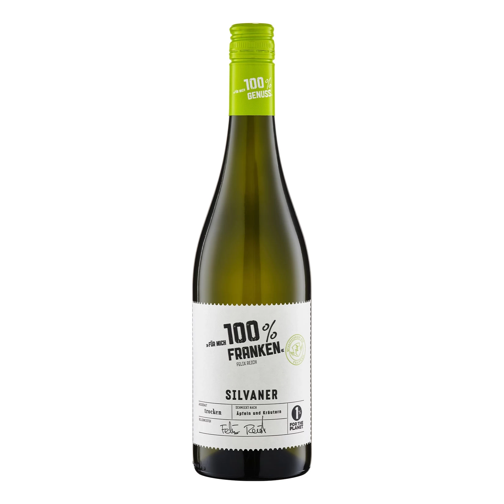 Für Mich 100% Baden Silvaner QBA 11,5 % Vol 0,75 Liter