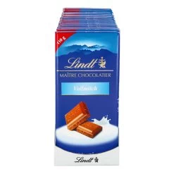 Lindt Maitre Tafelschokolade Vollmilch 110 G, 20er Pack