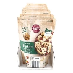 Clarky Feinste Nusskernmischung 200 G, 10er Pack
