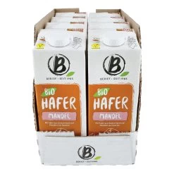 Berief Bio Hafer Mandel Drink 1 Liter, 8er Pack