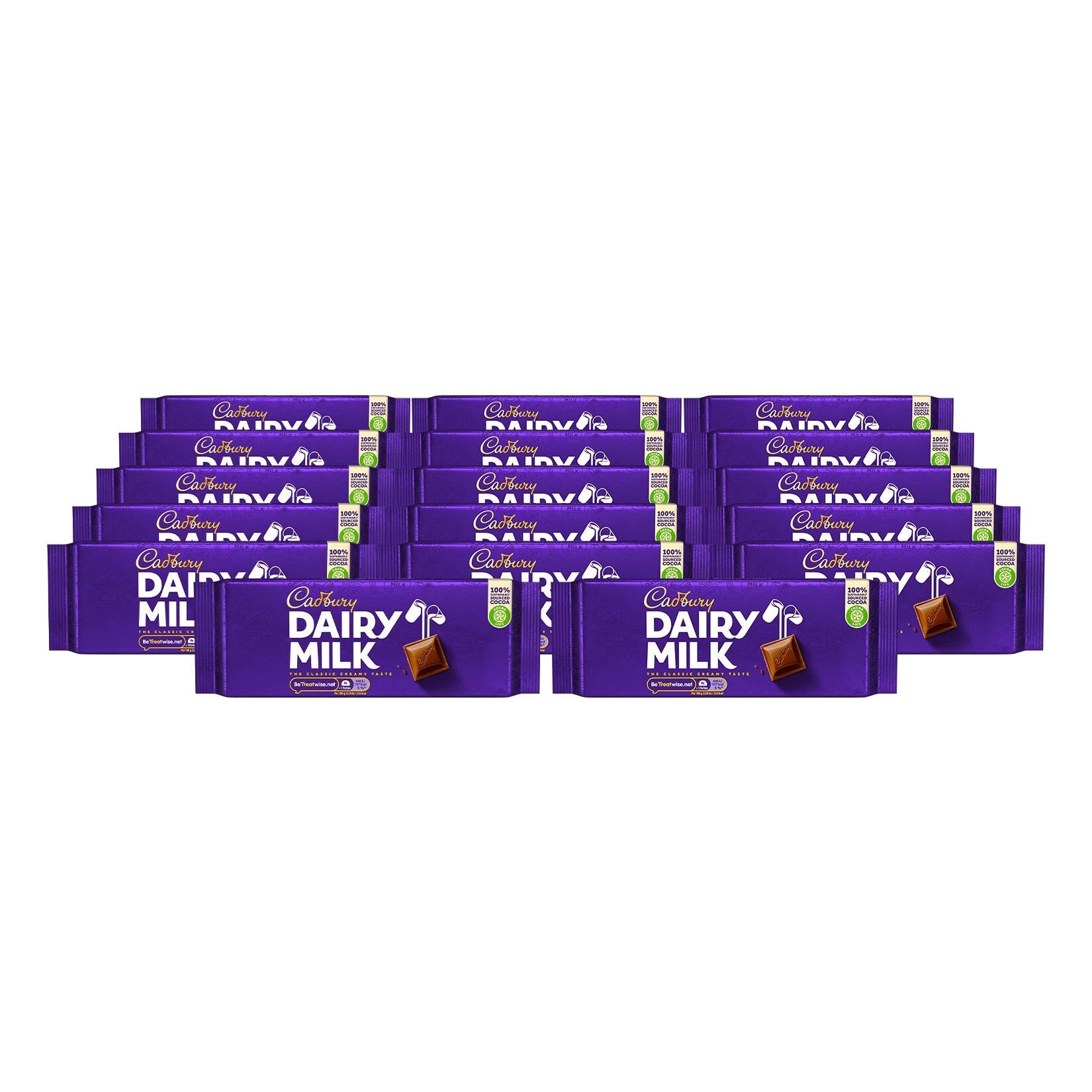 Cadbury Dairy Milk 180 G, 17er Pack
