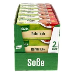 Knorr Rahm Soße Ergibt 2 X 250 Ml, 18er Pack