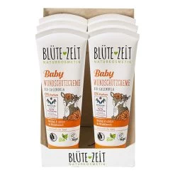 BLÜTE-ZEIT Baby Wundschutzcreme Bio-Calendula 75 Ml, 6er Pack